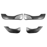 Door Protector for Tesla Model 3, Door Inner Trim Cover Overlay (Carbon Fiber Pattern ABS) (2021-2023) - TESLAUNCH